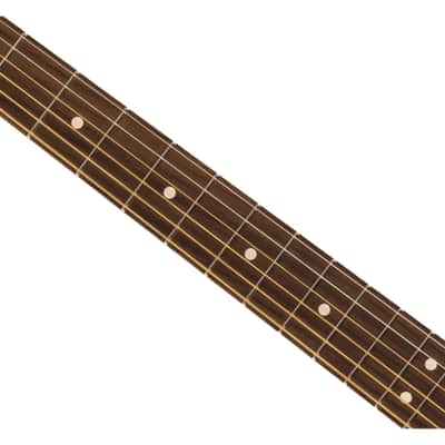 Used Fender Highway Series Dreadnought Acoustic - All-Mahogany w/Rosewood FB image 3
