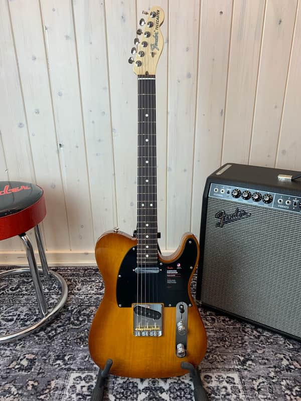 Fender American Performer Telecaster RW 2021 Honey Burst image 1