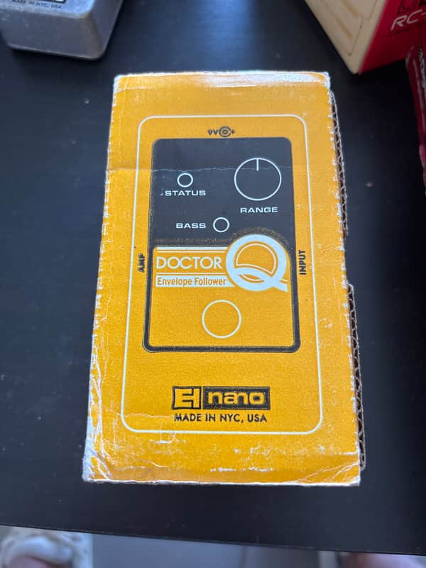 Electro-Harmonix Doctor Q Nano Envelope Filter 2006 - 2020 - Silver / Black / Yellow image 1