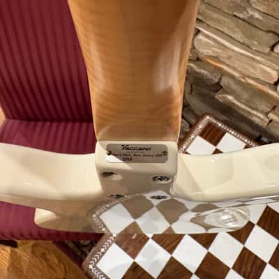 Vaccaro Astrolite - Aluminum / Flame Maple Neck w/ HSC image 12