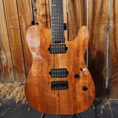 ESP USA TE-II - Koa Natural 6-String Electric Guitar (#20/25 Made) image 7