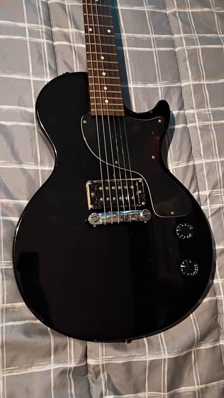 Epiphone Les Paul Junior Humbucker 2003 Ebony Singlecut image 1