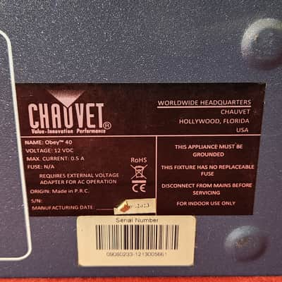 Chauvet Obey 40 Universal DMX Light Controller image 15