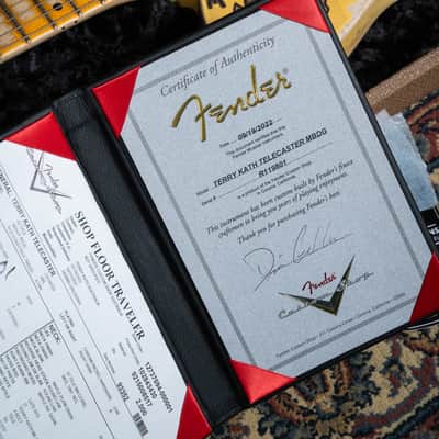 Fender Ltd Ed Terry Kath Telecaster Master Builder Dennis Galuszka (50-Piece Limited Run) 2022 - Relic image 20