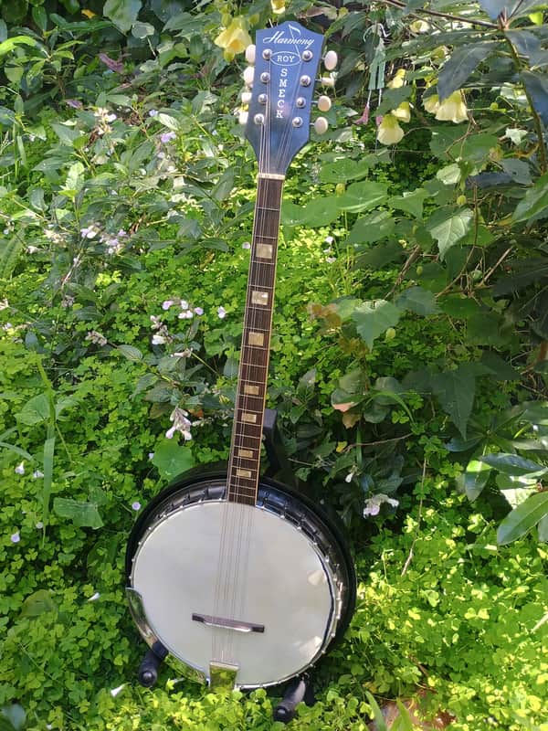 Incredibly Rare Harmony Roy Smeck Mando-Banjo/8-string Tenor Banjo 1960s image 1