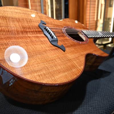 Taylor Custom Jumbo Koa/Koa Catch #5 - Natural #6092 image 4