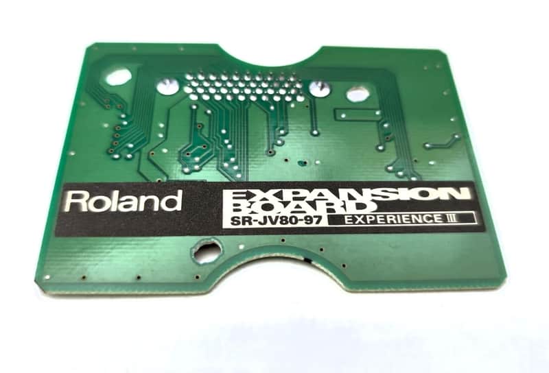 Roland SR-JV80-97 Experience III Expansion Board 1990s - Green image 1