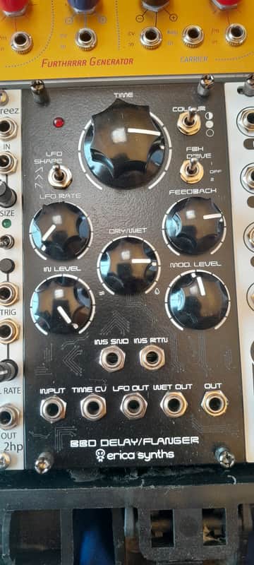 Erica Synths BBD Flanger/delay Black image 1