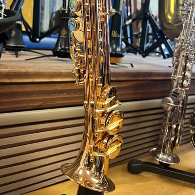 LA Sax "Big Lip" Semi-Curved Soprano Saxophone image 4