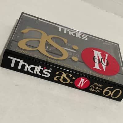 That's [by Taiyo Yuden] Audition Series Type 4 Metal Cassette Tape 1995 - AS:IV image 1