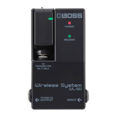 Boss WL-50 Wireless System with Transmitter and Receiver for Pedalboards image 1