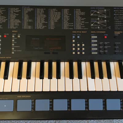 Yamaha Portasound PSS-680 MusicStation Vintage FM Synthesizer Portable Keyboard w/ Power Supply image 3