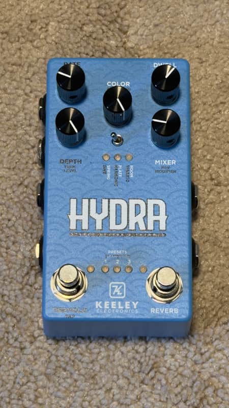 Keeley Hydra Stereo Reverb & Tremolo