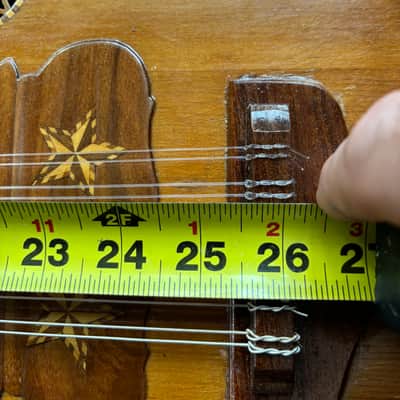 Unknown Maker 12 String Oud 1960s? - Hand rubbed tung oil image 14