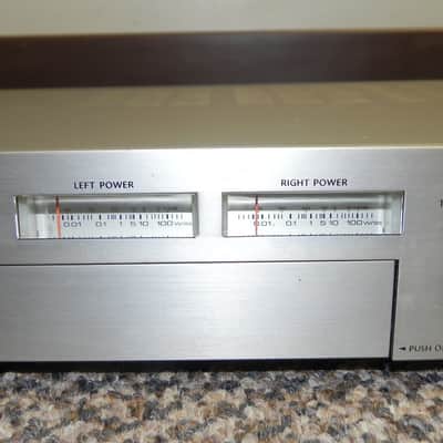 Onkyo A-15 Integrated 170 Watt Stereo Power Amplifier  Silver image 2
