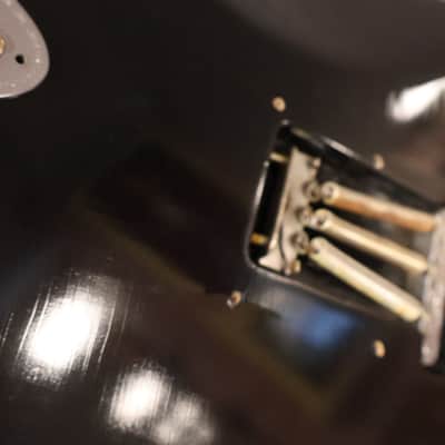 Fender 1973 Stratocaster Black Refin OHSC image 10