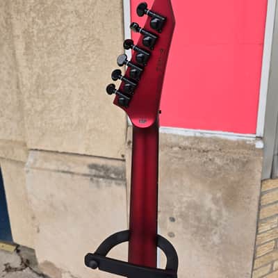 ESP LTD M-1000 2025 - Candy Apple Red Satin image 10