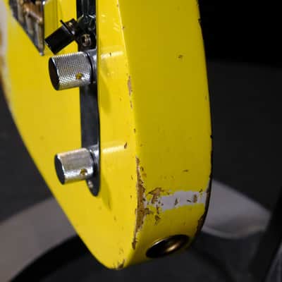Fender Custom Shop '59 Esquire Heavy Relic Electric Guitar - Graffiti Yellow image 13