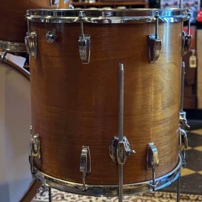 VINTAGE 1970's Ludwig Hollywood Outfit in Natural Mahogany - 14x22, 8x12, 9x13, 16x16 image 11