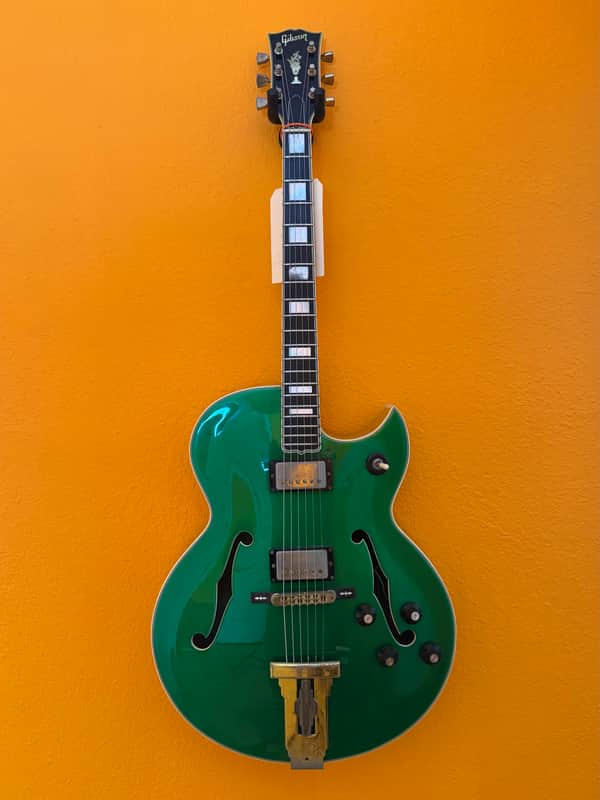 Gibson L-5 1968 - Refinished Cadillac Green Metallic image 1
