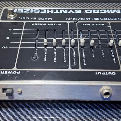 1990's Electro-Harmonix Micro Synthesizer V3 - Black image 2