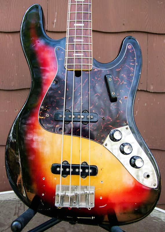 1970's Encore Jazz Bass Copy image 1