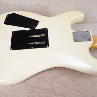 Kramer JK2000 MIJ 1980's White Original Floyd Rose Seymour Duncan Pickups Japan w/ Bag image 12