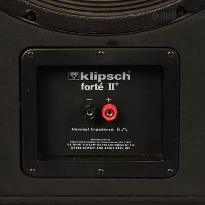 Klipsch Forte II Floorstanding Speakers Pair–Restored–Free Shipping–1 Year Warranty image 10