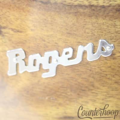 Rogers 16x16"Koa Floor Tom Drum Powertone Knobby Mount Hex Legs Vintage 70s 9/72 image 5