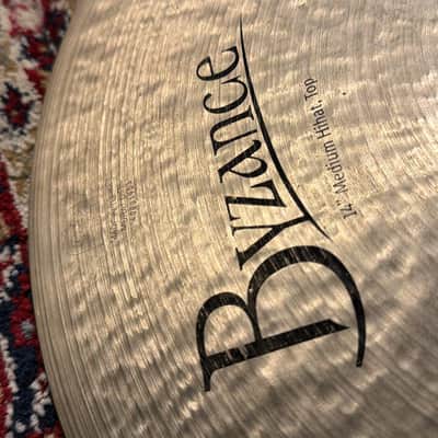 Meinl 14" Byzance Traditional Medium Hi-Hat (Pair) 2001 - Present - Traditional image 14
