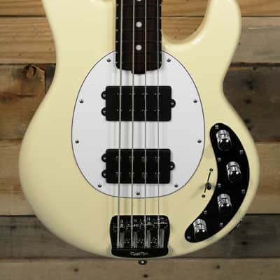 Music Man StingRay Special HH 4-String Bass Buttercream w/ Case image 2