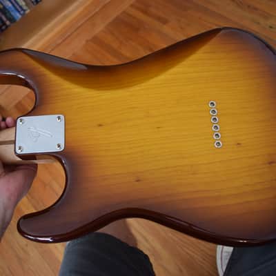 Warmoth Stratocaster , Extra light Swamp ash, birdseye maple neck, high specs & Excellent condition image 3