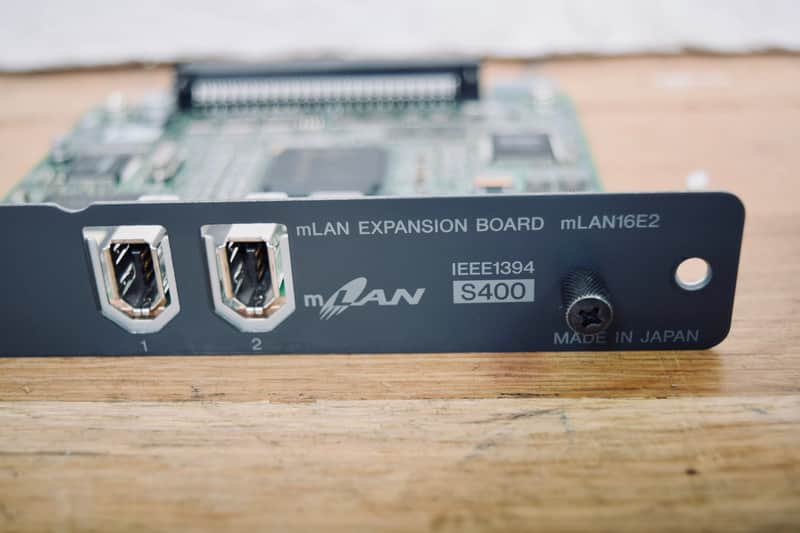 鍵盤楽器 Yamaha mLAN Expansion Board mLAN16E2 Yamaha mLAN Expansion Board mLAN16E w 2 Firewire Input Sockets