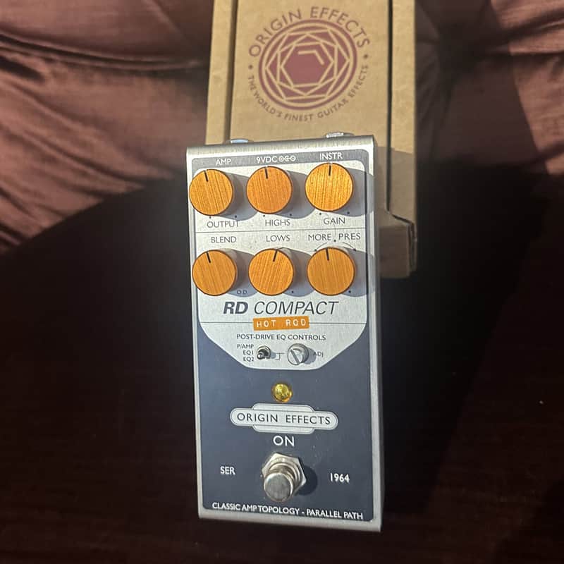 Origin Effects RD Compact Hot Rod Overdrive Pedal (Pre-Owned) image 1