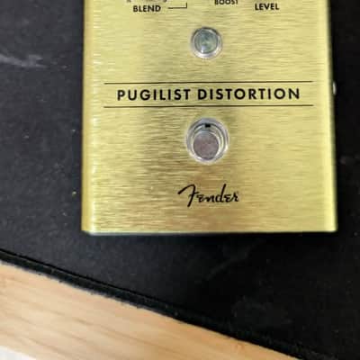 Fender Pugilist Distortion 2018 - Present - Yellow image 1