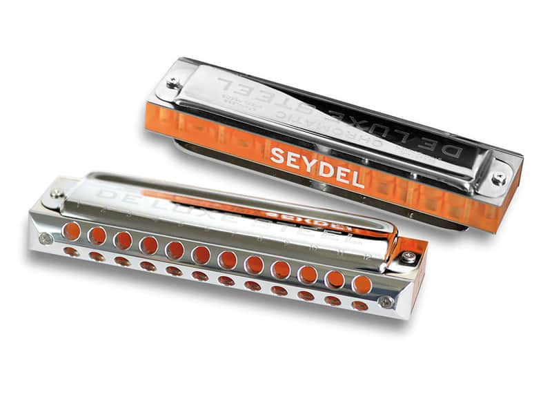Seydel Non-Slider Chromatic Deluxe Steel, Key of G. New with Full Warranty! image 1