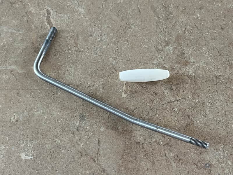 1979 Fender Stratocaster guitar tremolo arm whammy bar image 1