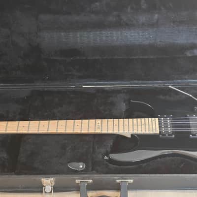 ESP M-II 2008 Original Standard Series Black HH FR Floyd Rose Super Strat Custom Pickups MIJ Japan Mirage Guitar image 3