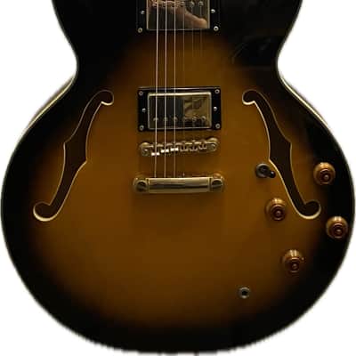 Epiphone Sheraton II - Sunburst  Locking Tuners & Hardshell case image 2