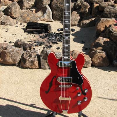 Epiphone Casino Coupe - Cherry Red - Gotoh Bridge - Black Pickguard and Knobs - Upgrades! image 21