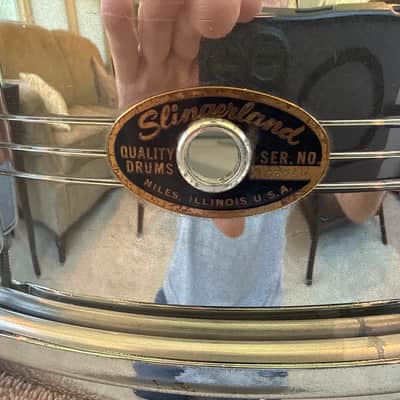 Slingerland Vintage 1967 Sound-King Gene Krupa 14x5 COB image 20
