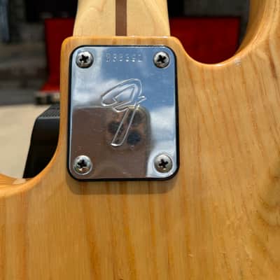 Vintage Fender 70’s Jazz Bass Natural Finish Maple & Pearl Blocks w/ OHSC Trades Welcome! 1973 / 1978 image 22