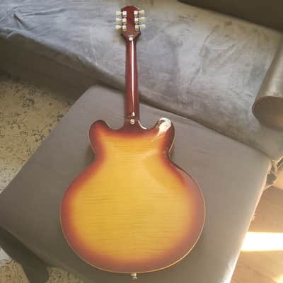 Epiphone ES-335 Figured 1G [Flame Maple /Iced Tea] | Serial No. 21021530504 image 17