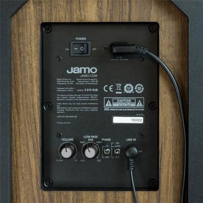 Jamo S 810 SUB 10  150W 2-Channel Subwoofer, Black image 9