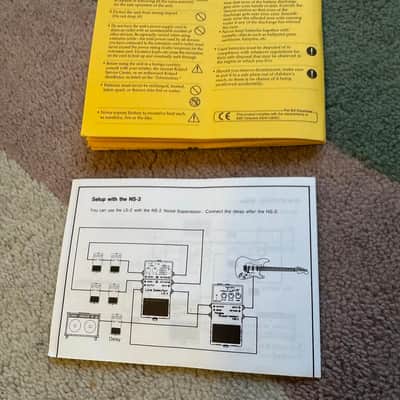 Boss LS-2 Manual Printed in Taiwan 2010 image 2
