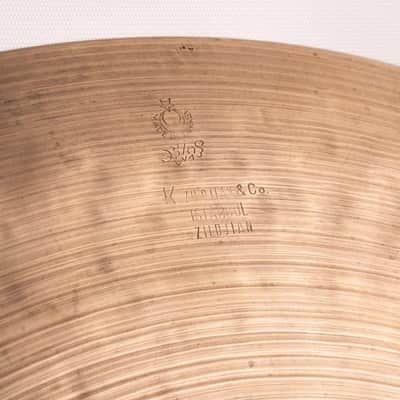 Zildjian 1967-77' K Zildjian Istanbul 18" Crash New Stamp 1,434g image 2