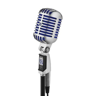 Shure Super 55 | Deluxe Supercardioid Dynamic Microphone. New with Full Warranty! image 7