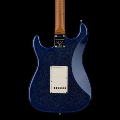 Fender Custom Shop John Cruz EU Masterdesign Mod Rock Strat - Bright Silver/Blue Metallic #23280 with Original Hard Case image 4
