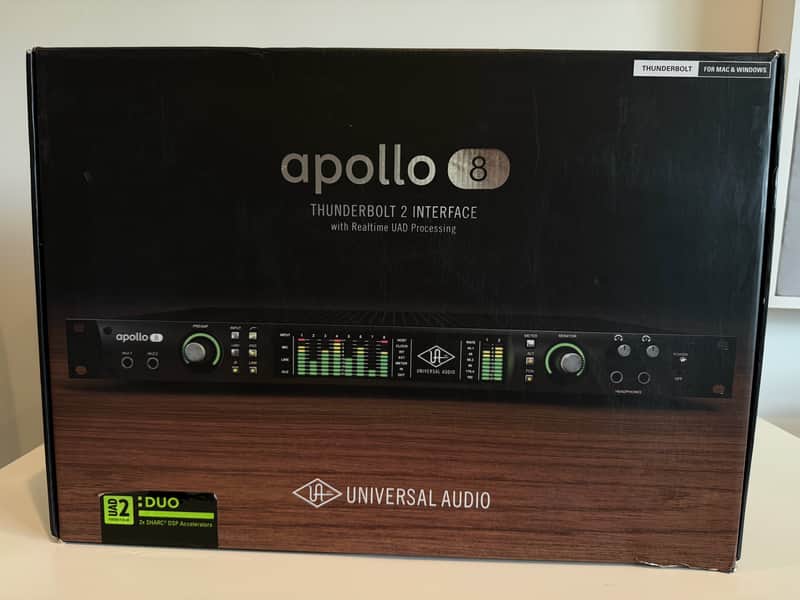 Universal Audio Apollo 8 DUO Thunderbolt 2 Audio Interface | Reverb