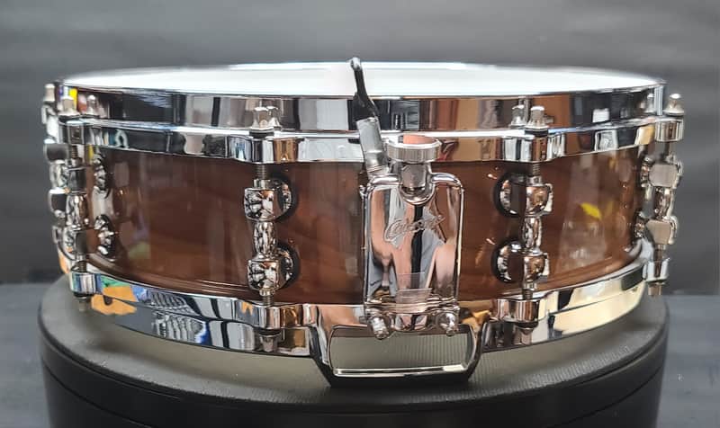 Cadeson Drum Co. 4"x14" Piccolo Snare Drum 1970's - WALNUT MAPLE BIRCH & CHERRY image 1